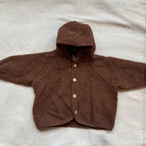 Baby & Kids Merino Wool Fleece Jacket -